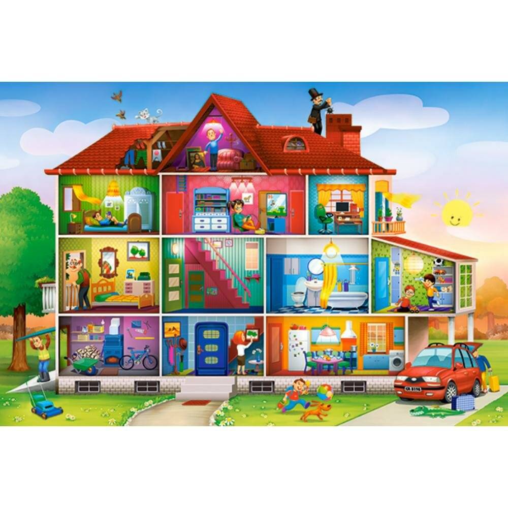 Puzzle da Maxi 40 Pezzi - Vita Domestica