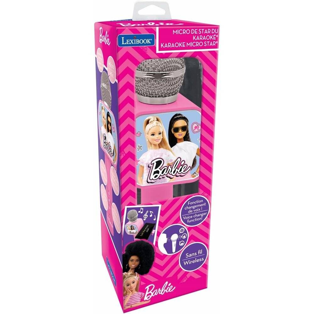 Lexibook - Barbie - Bluetooth Karaoke-Mikrofon ( MIC240BB)