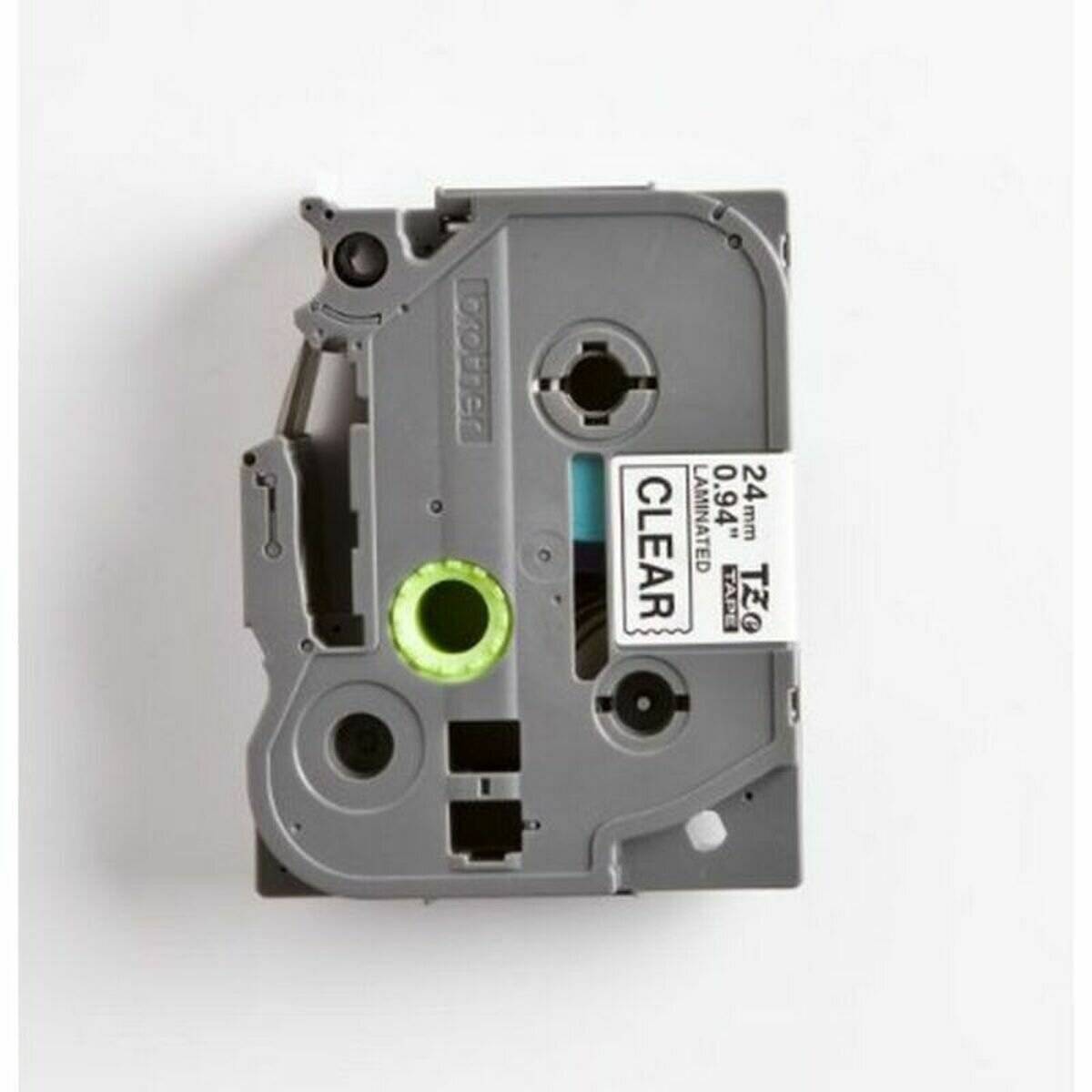 Brother P-touch Schriftband TZe-151 24mm x 8m schwarz/farblos laminiert selbstklebend