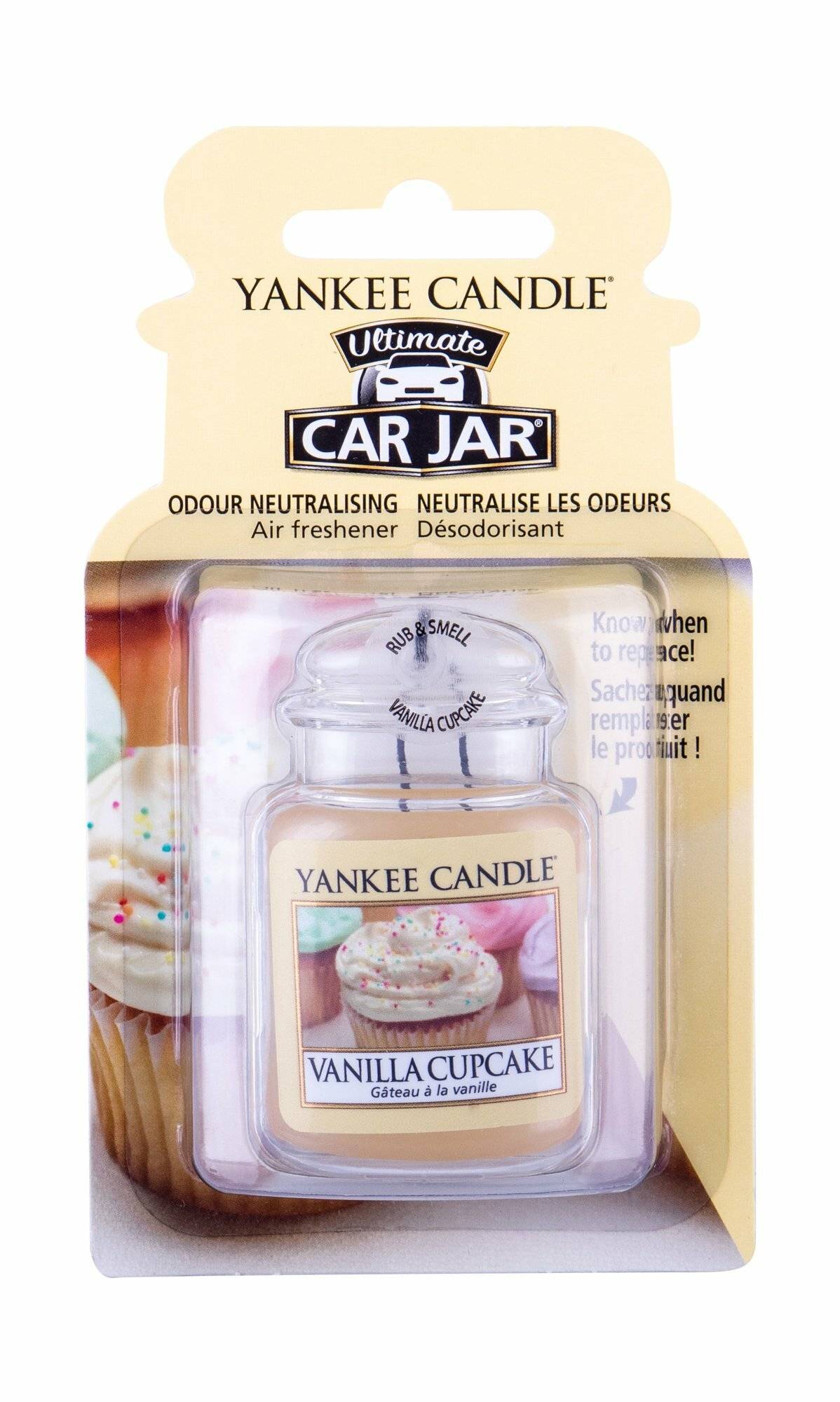 Vanilla Cupcake Ultimate Car Jar Vanilkovy Kosicek Luxusni Visacka Do