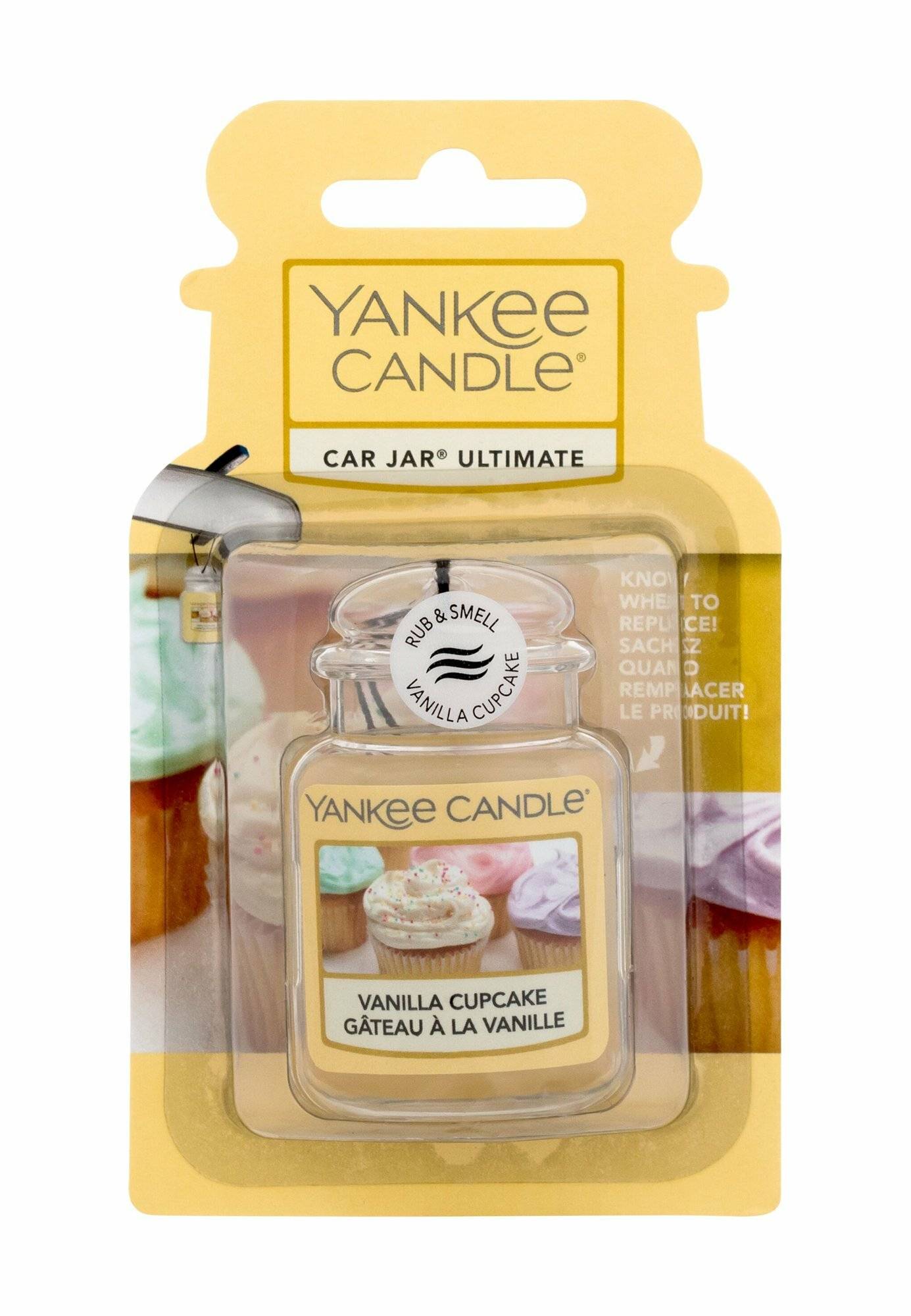 Vanilla Cupcake Ultimate Car Jar Vanilkovy Kosicek Luxusni Visacka Do