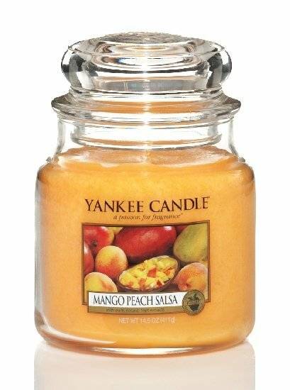 Yankee Candle Mango Pfirsich Salsa Duftkerze 411 g