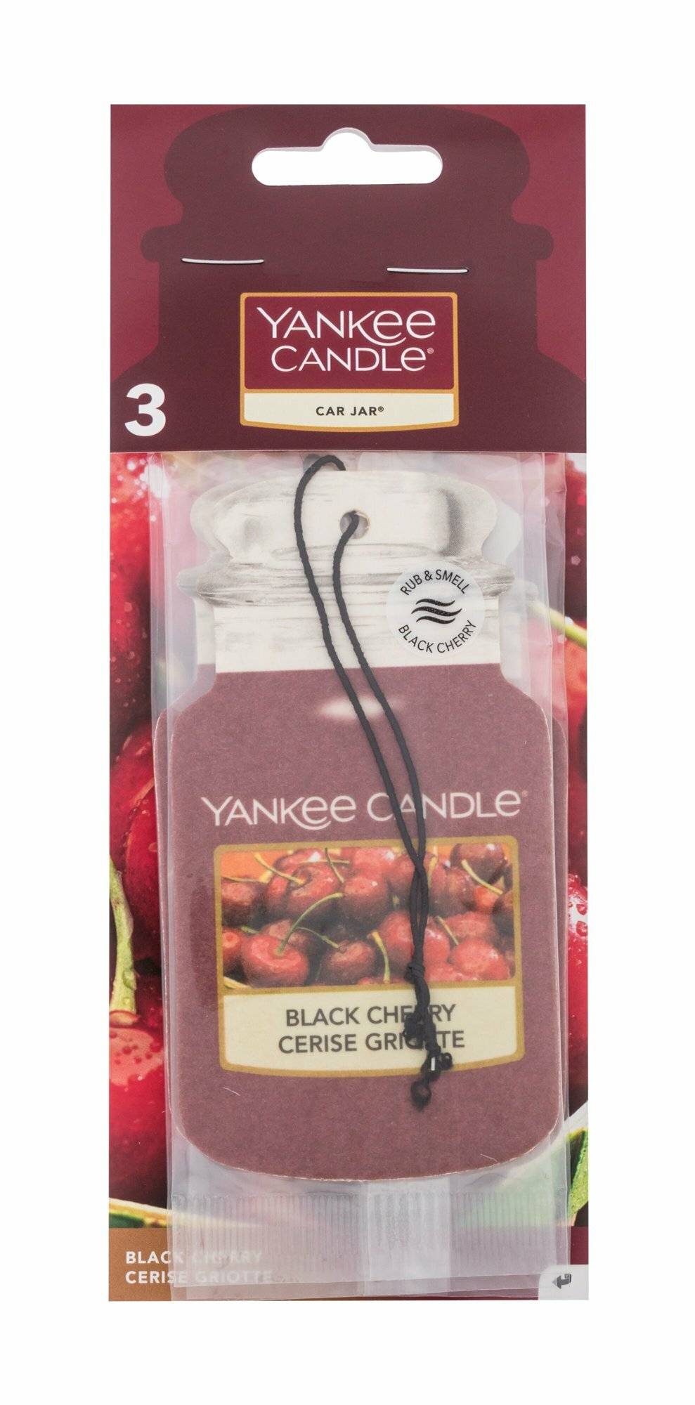 Yankee Candle TAG classic 3ks Black Cherry TAG 3 ks