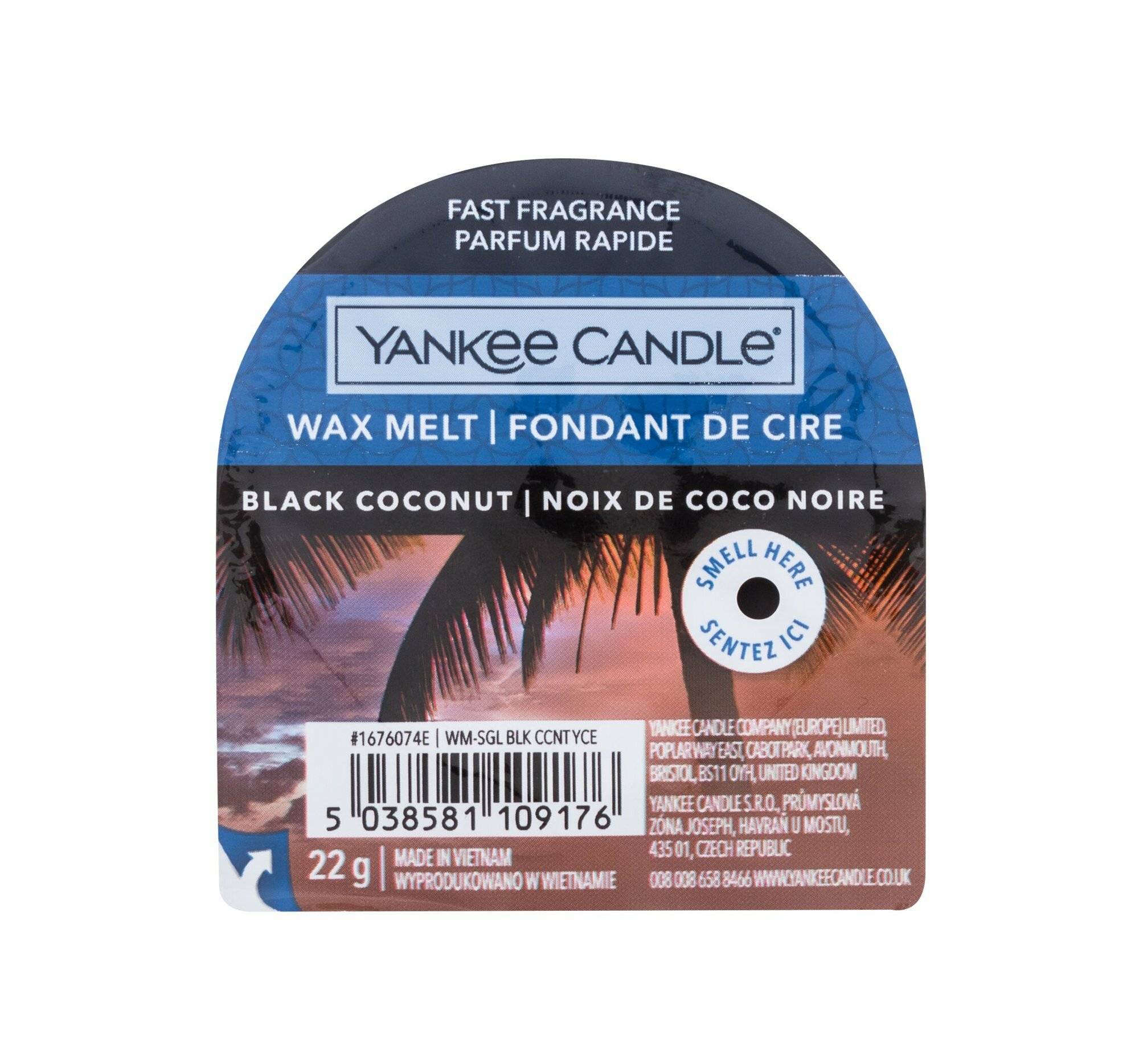 Yankee Candle Black Coconut Duftwachs 22 g