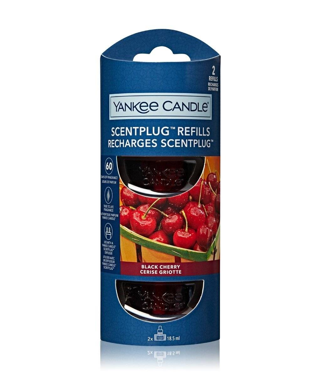 Yankee Candle Nachfüllpackung Black Cherry 2x 18,5ml