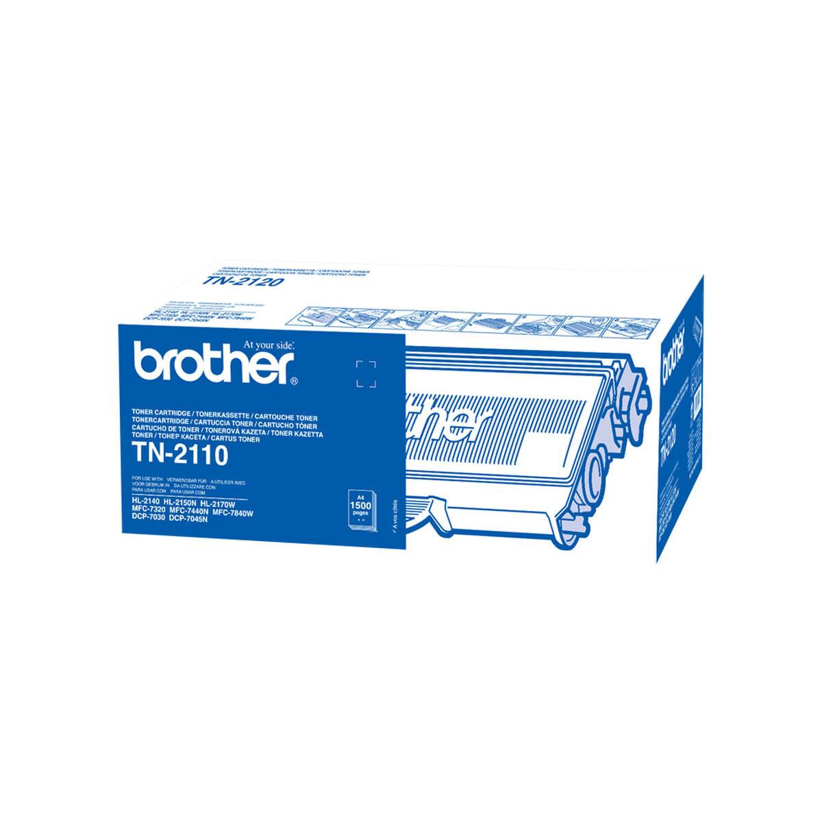 Brother Cartridge TN-2110 TN2110 1,5k (TN2110)