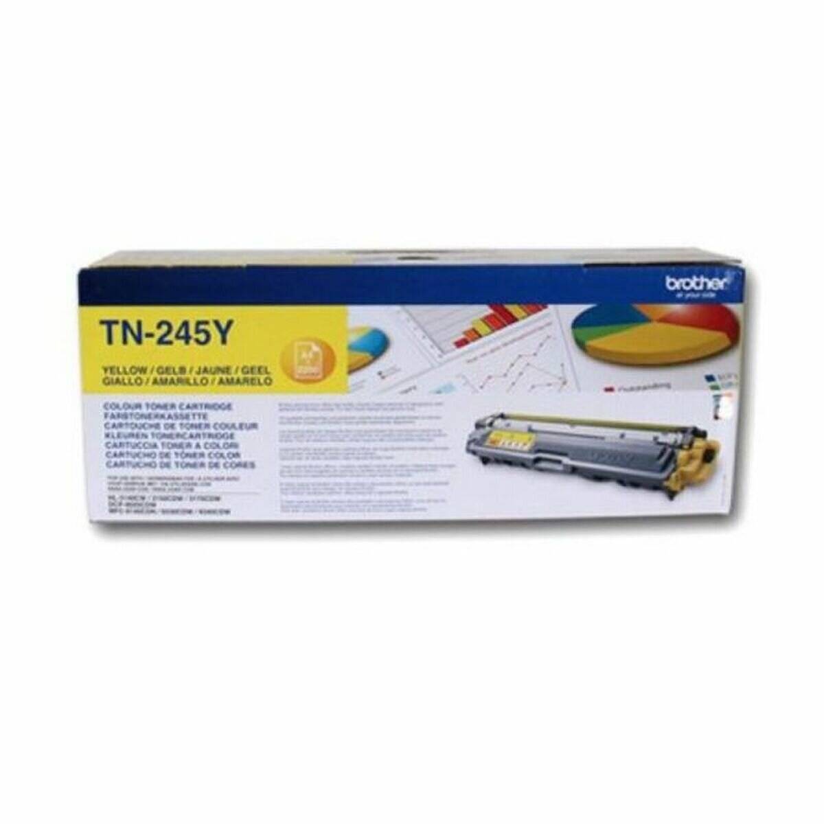 Brother Cartridge TN-245 TN245 Yellow Gelb 2,2k (TN245Y)