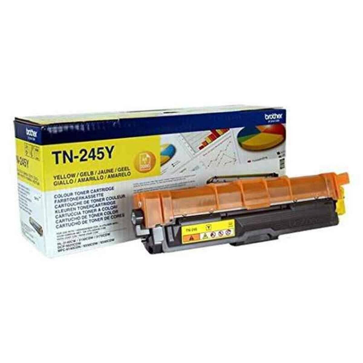 Brother Cartridge TN-245 TN245 Yellow Gelb 2,2k (TN245Y)