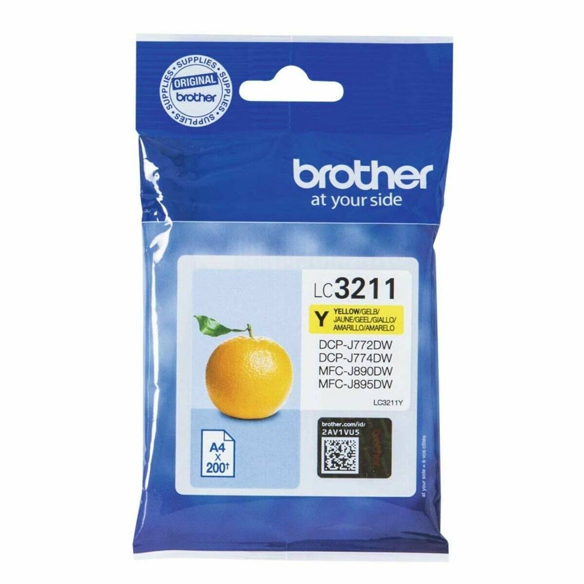Brother Ink LC 3211 Yellow Gelb (LC3211Y)