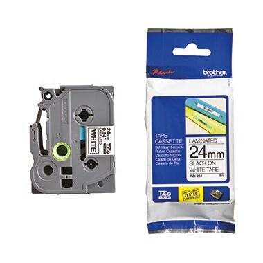 Brother Brother TZE-Schriftbandkassette TZESchriftbandkassette TZe-251 TZe251 White Black (TZE251)