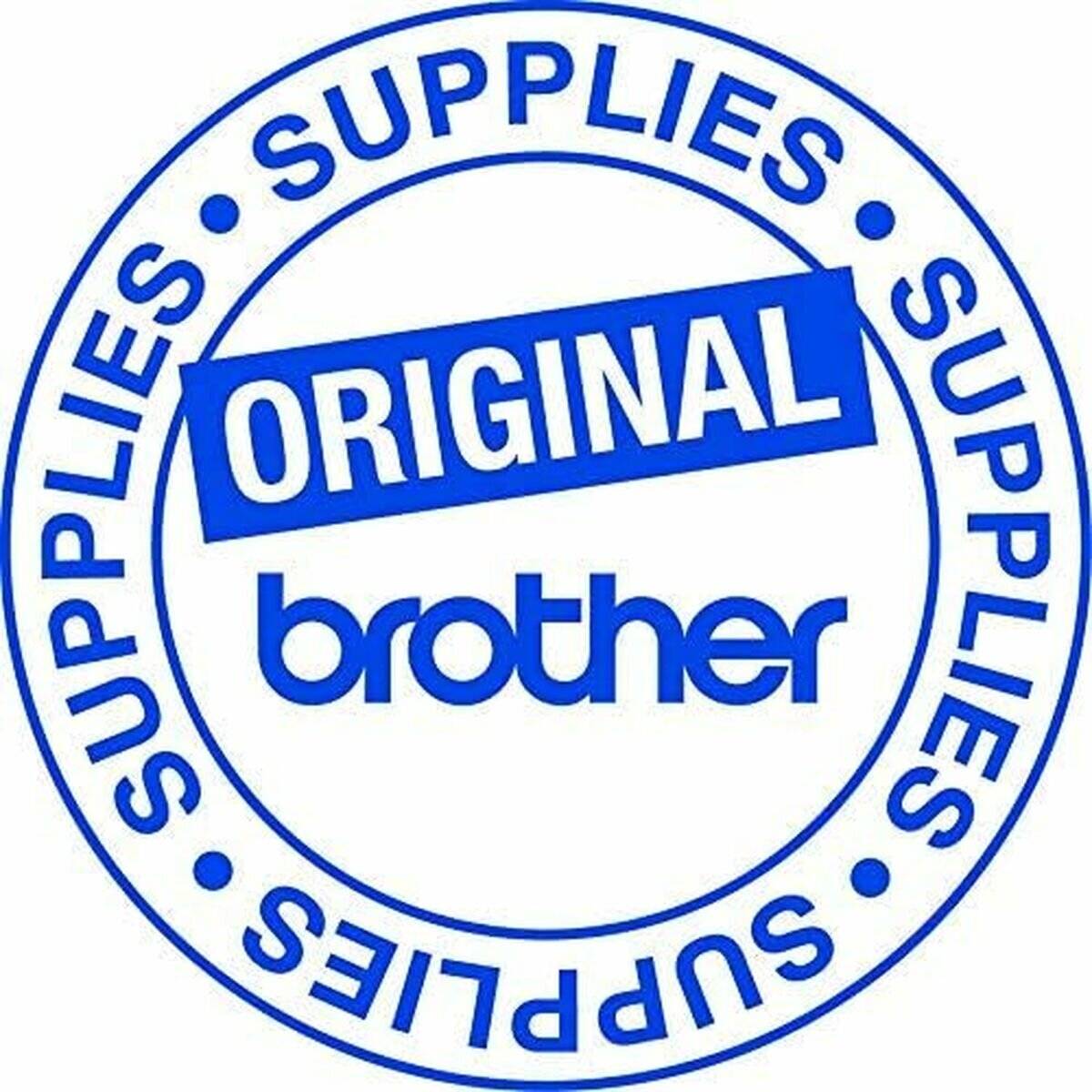 Brother Schriftbandkassette Brother 12mm schwarz/blau TZE531