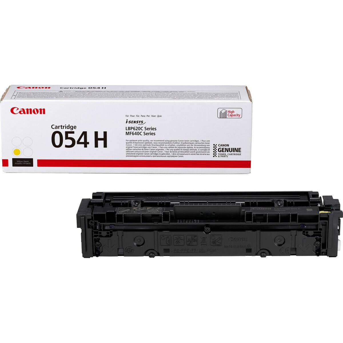 Canon Cartridge 054H Yellow Gelb (3025C002)