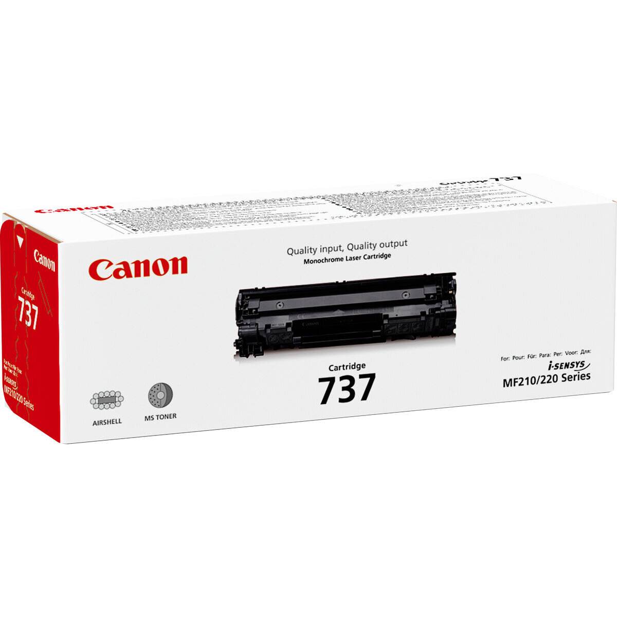 Canon Cartridge 737 Black Schwarz (9435B002)