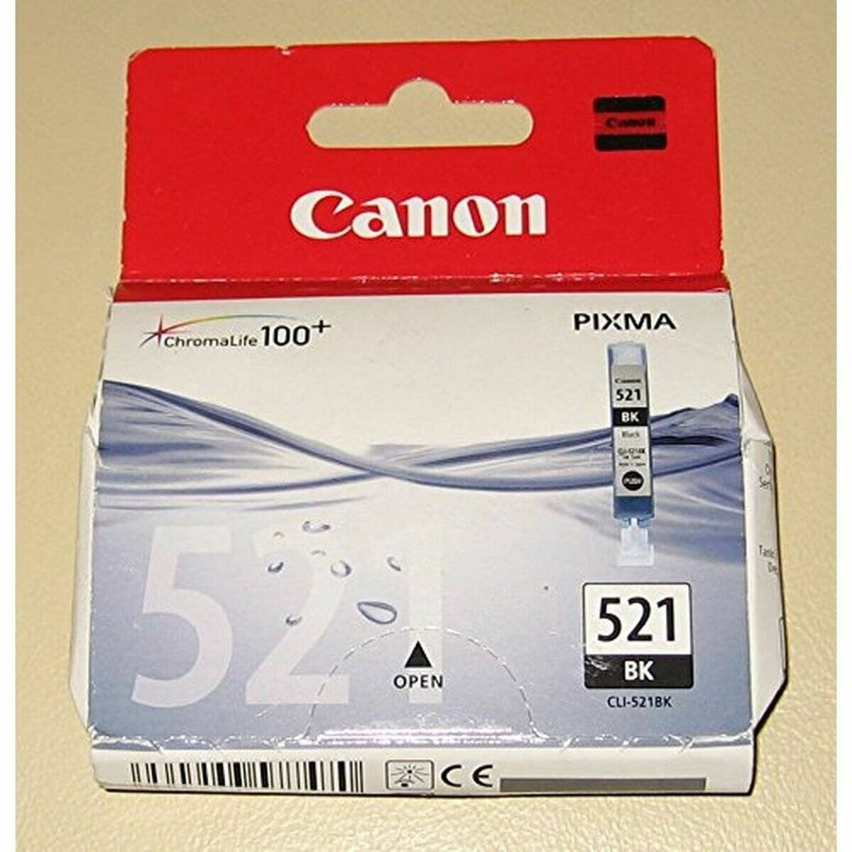 Canon Canon Ink CLI-521 CLI521 Black Schwarz (2933B001)