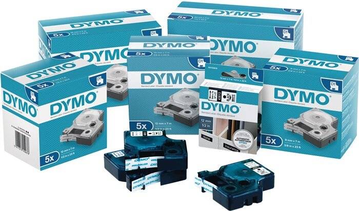 Dymo Dymo Schriftband 45800 Black Clear (S0720820)