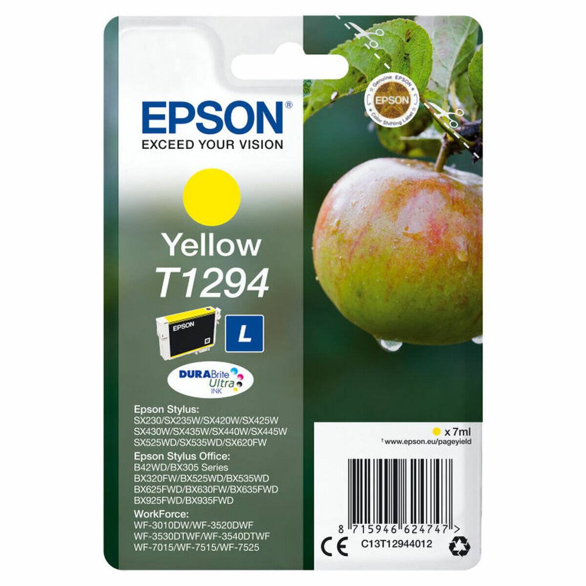 Epson Epson Ink Yellow Gelb T1294 (C13T12944012)