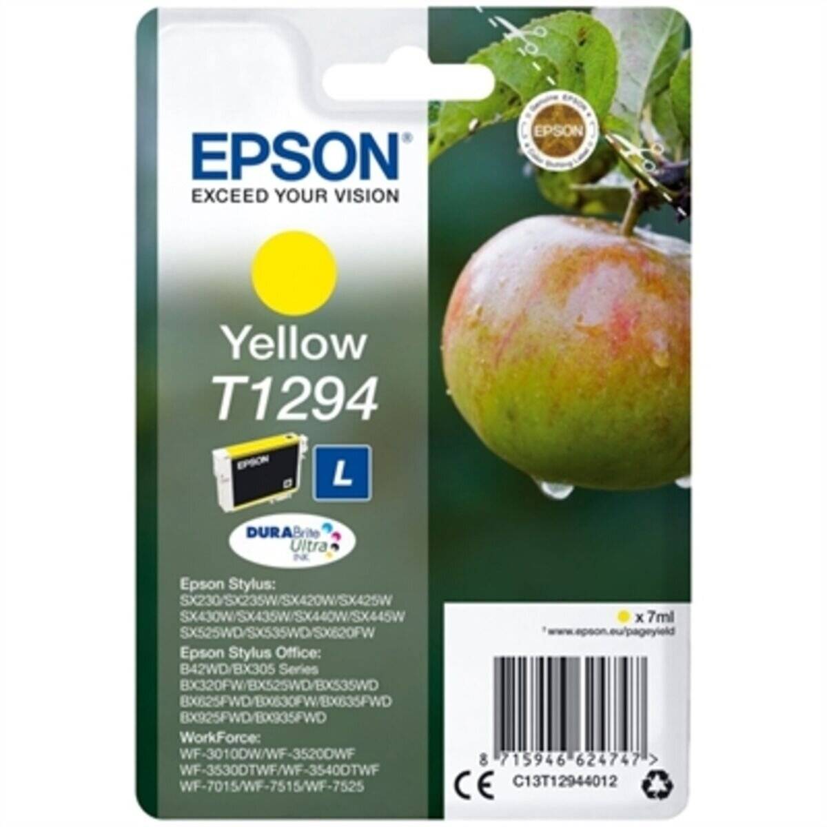 Epson Epson Ink Yellow Gelb T1294 (C13T12944012)