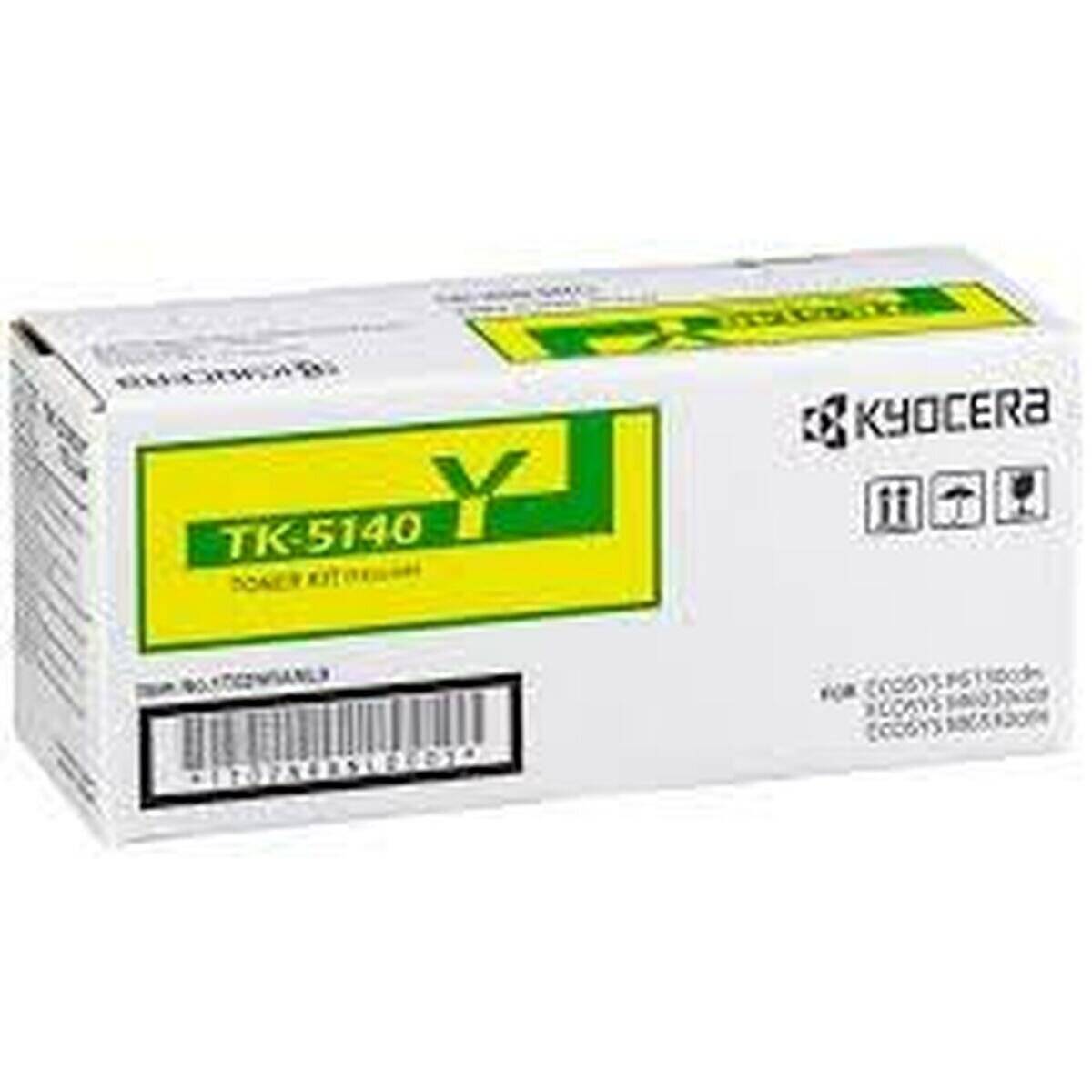Kyocera Cartridge TK-5140Y TK5140Y Yellow Gelb (1T02NRANL0)