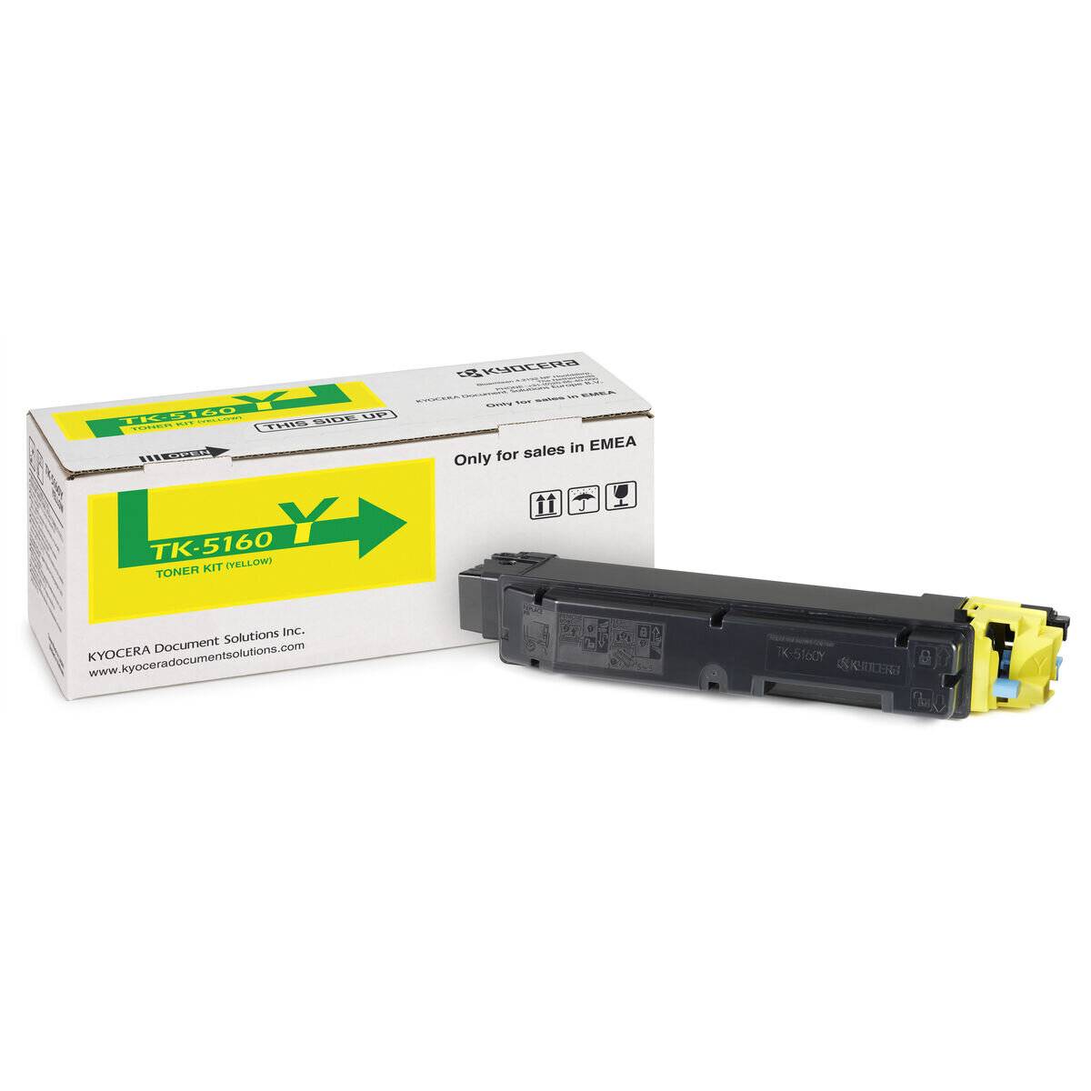 Kyocera Cartridge TK-5160 TK5160 Yellow Gelb (1T02NTANL0)
