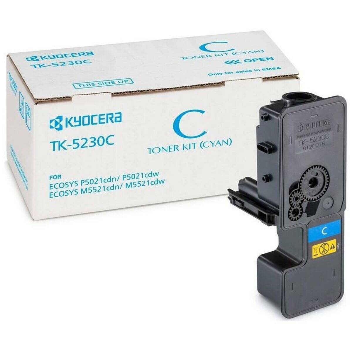 Kyocera Cartridge TK-5230 TK5230 Cyan (1T02R9CNL0)