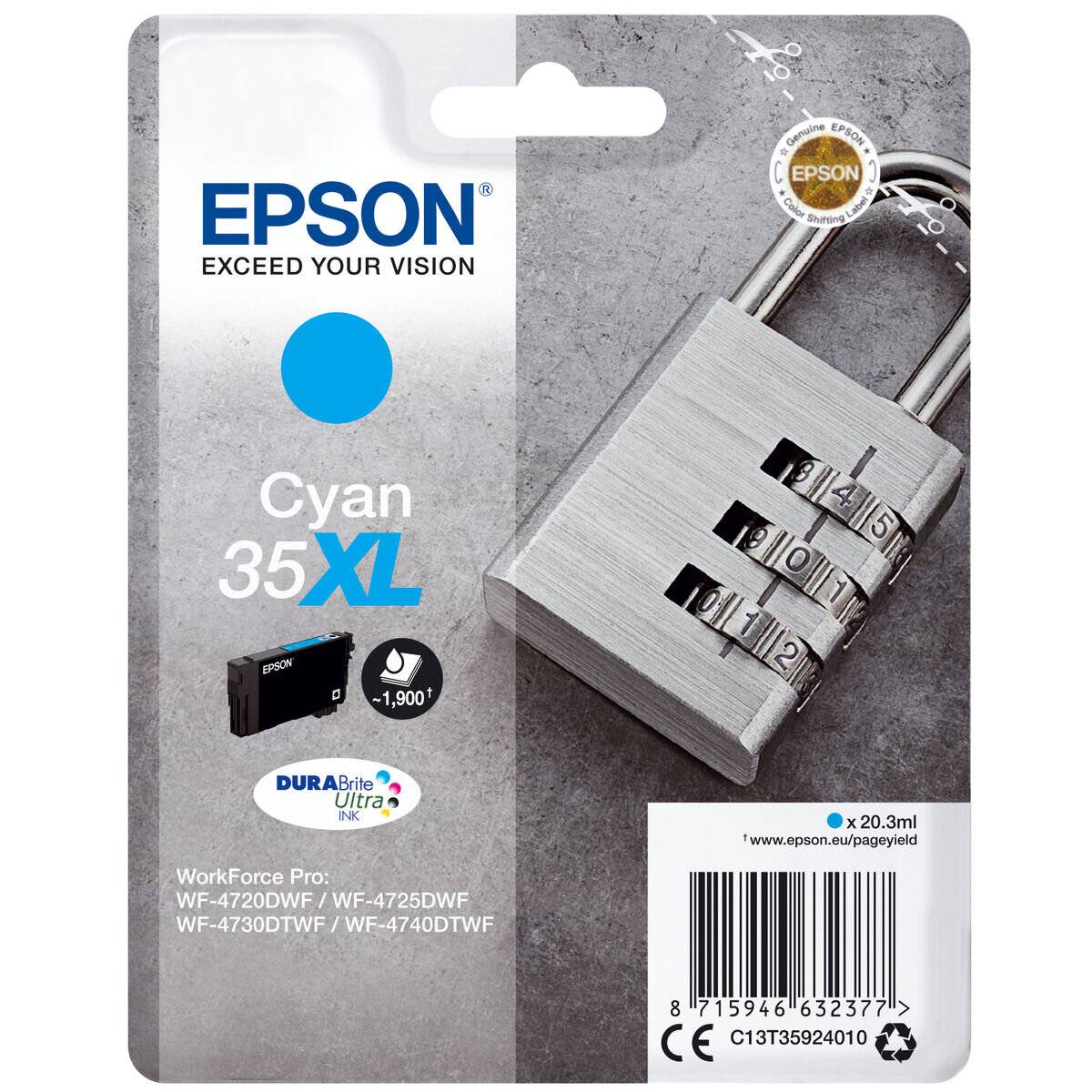Epson Epson Ink Cyan (C13T35924010)