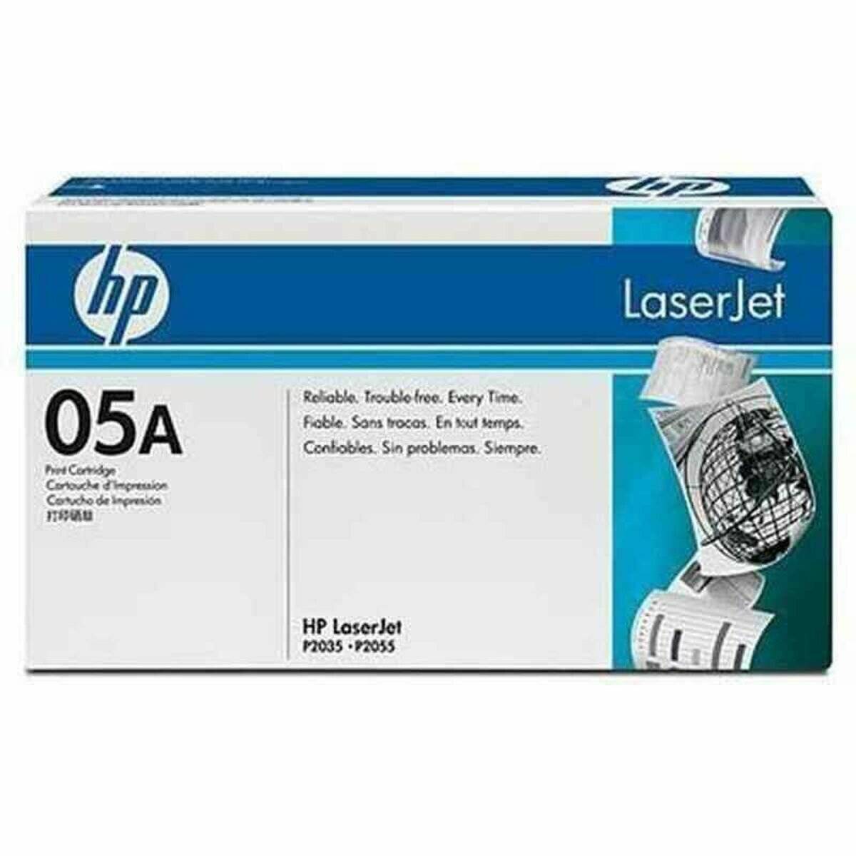 HP HP Cartridge No 05A HP05A HP 05A Black Schwarz (CE505A)