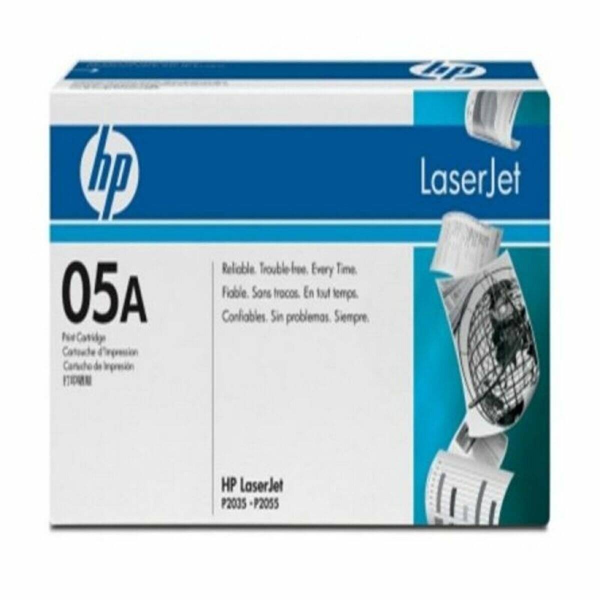 HP HP Cartridge No 05A HP05A HP 05A Black Schwarz (CE505A)