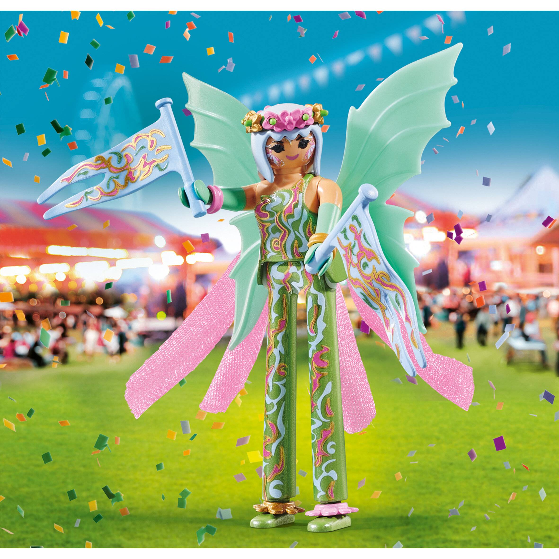 Playmobil 70599 Special Plus Stelzenlauferin Fee