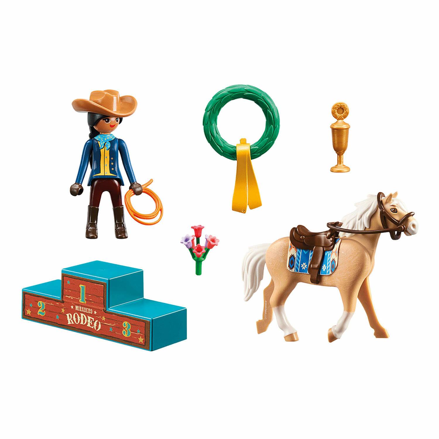 PLAYMOBIL 70697 Spirit Rodeo Pru, Konstruktionsspielzeug