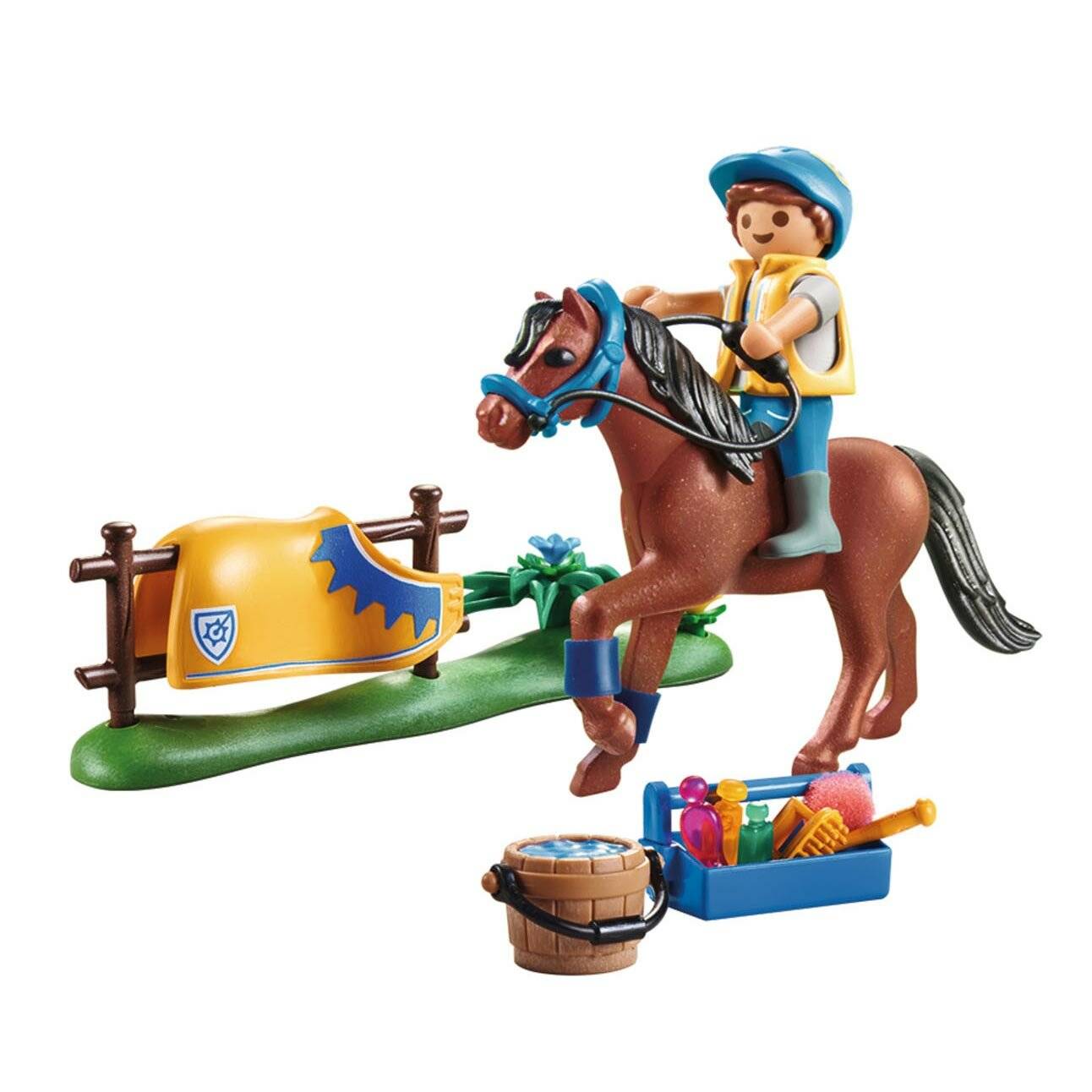 PLAYMOBIL 70523 Country Sammelpony Welsh, Konstruktionsspielzeug