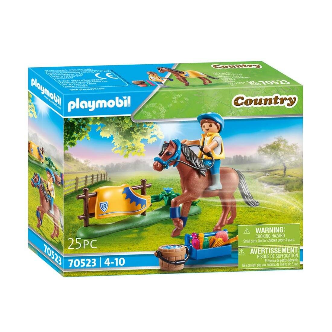PLAYMOBIL 70523 Country Sammelpony Welsh, Konstruktionsspielzeug