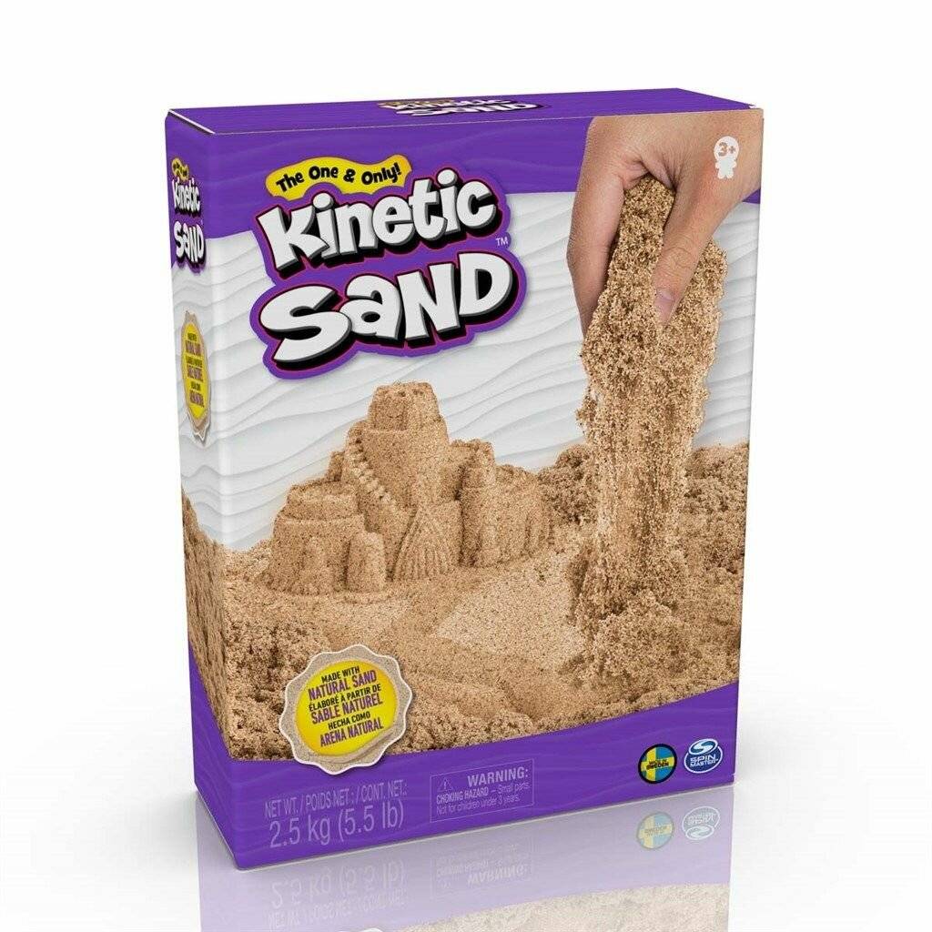 Spin Master 36889 - Kinetic Sand - Braun (2,5 kg)
