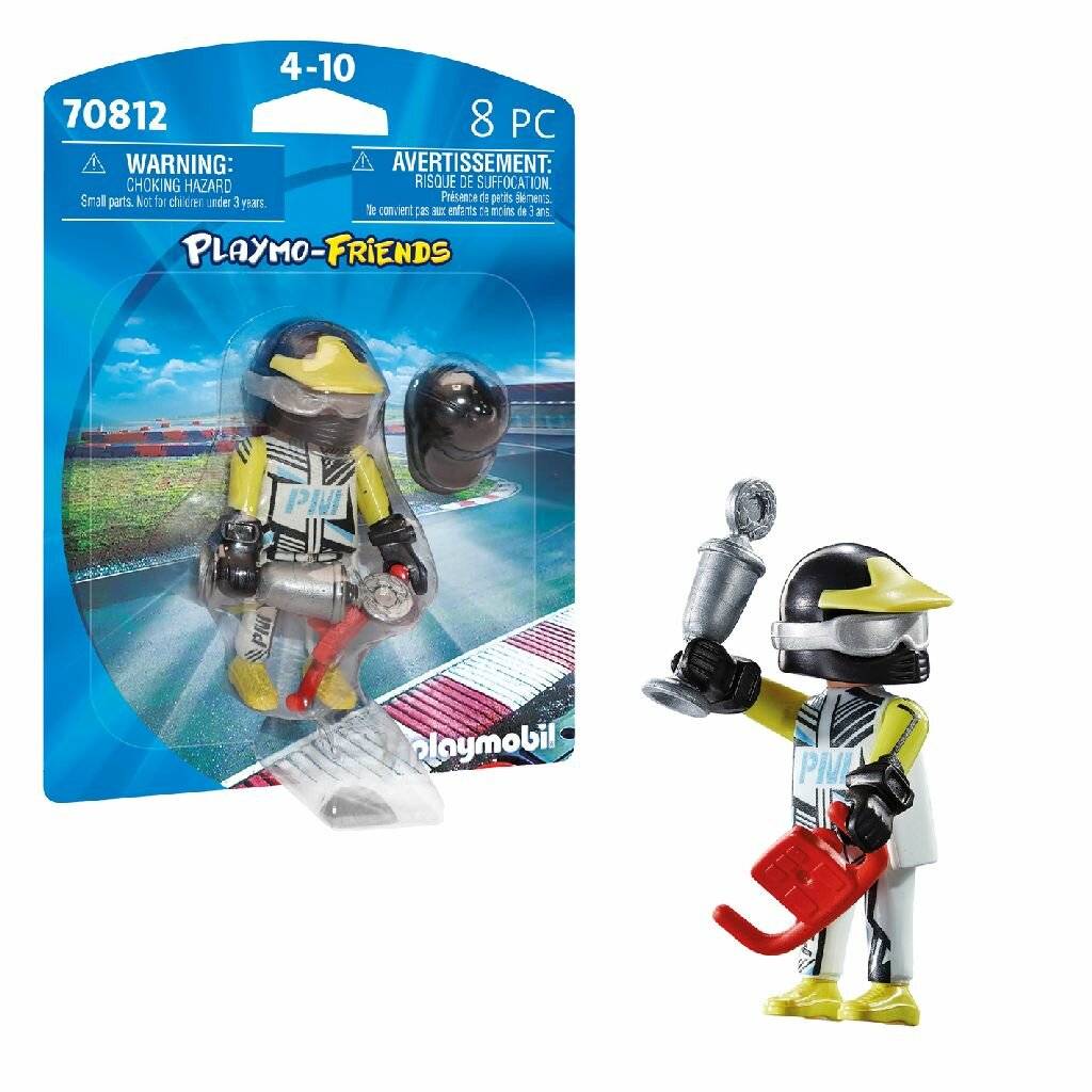 PLAYMOBIL 70812 PLAYMO-Friends Race Car Driver