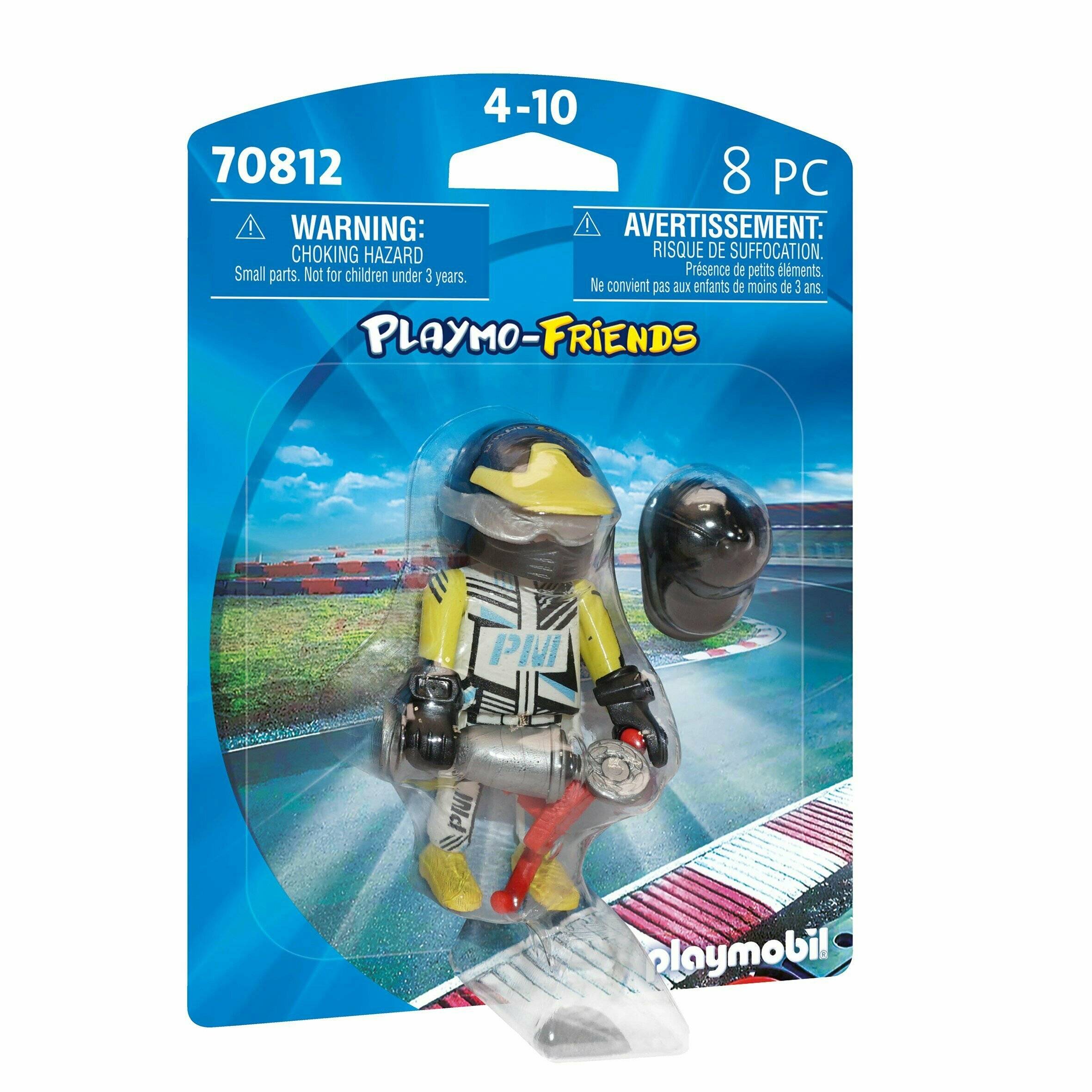 PLAYMOBIL 70812 PLAYMO-Friends Race Car Driver