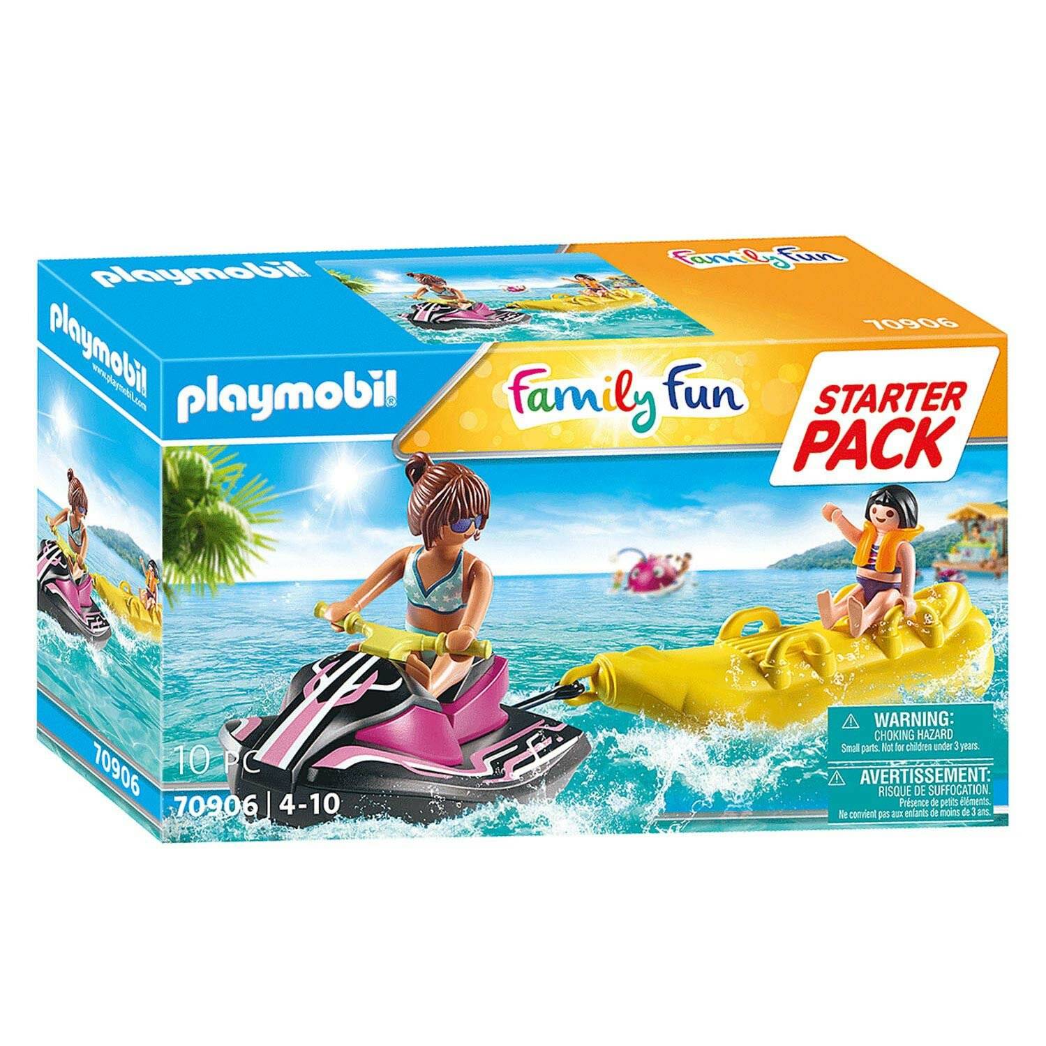 PLAYMOBIL 70906 Family Fun Starter Pack Wasserscooter mit Bananenboot