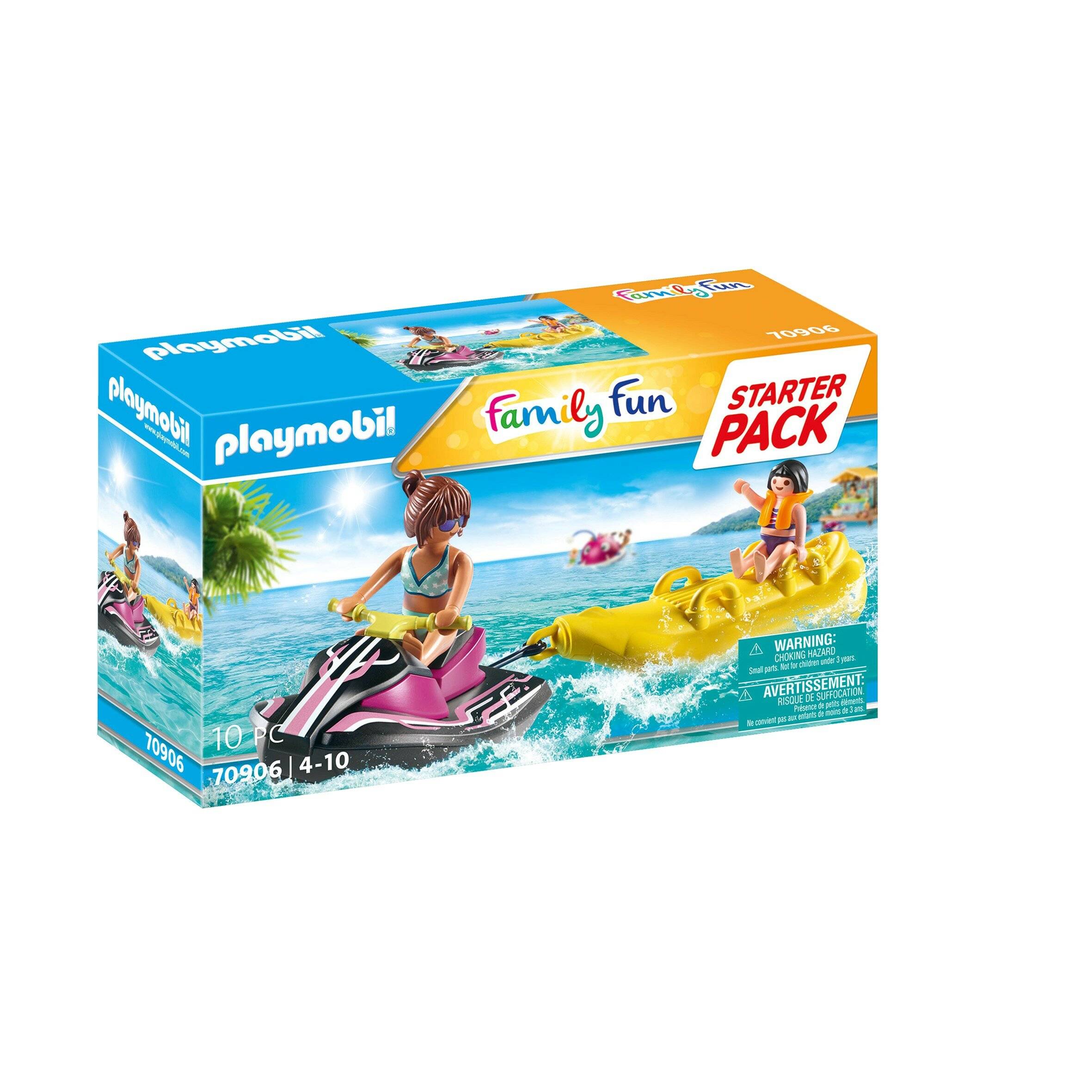 PLAYMOBIL 70906 Family Fun Starter Pack Wasserscooter mit Bananenboot