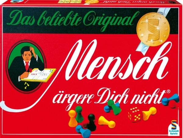 Schmidt Spiele Mensch Ã ¤ rgere dich nicht - JubilÃ ¤ umsausgabe, Brettspiel