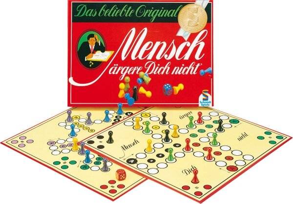 Schmidt Spiele Mensch Ã ¤ rgere dich nicht - JubilÃ ¤ umsausgabe, Brettspiel