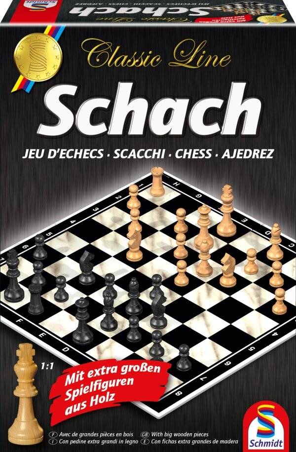 Schmidt Spiele Classic Line: Schach, Brettspiel