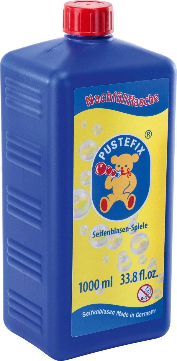 Pustefix NachfÃ ¼ llflasche Maxi 1000 ML, Seifenblasen