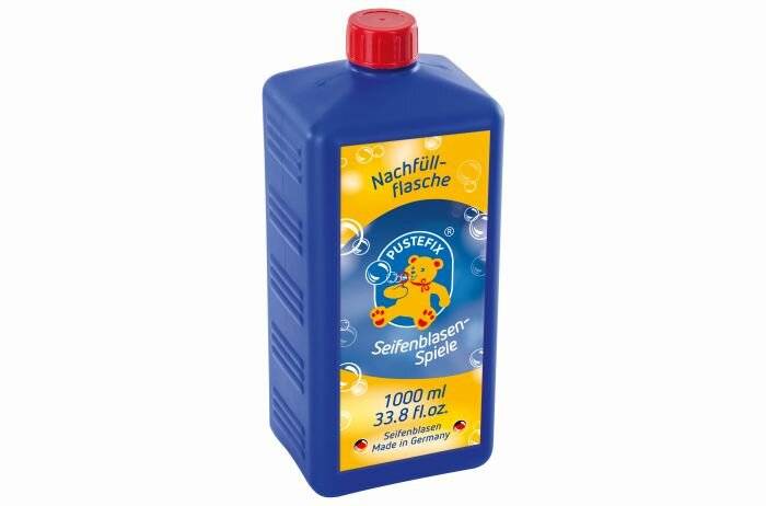 Pustefix NachfÃ ¼ llflasche Maxi 1000 ML, Seifenblasen