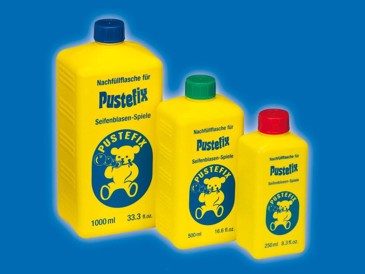 Pustefix NachfÃ ¼ llflasche Maxi 1000 ML, Seifenblasen