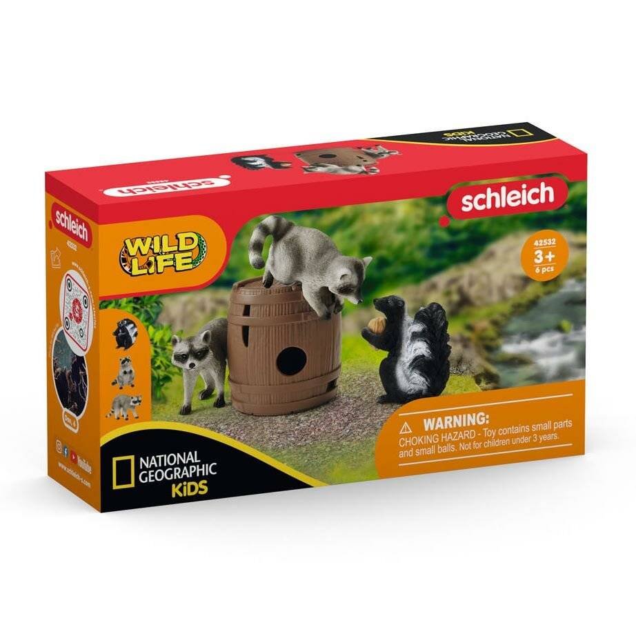 Schleich 42532 Playset - Fun For The Nuts Wild Life