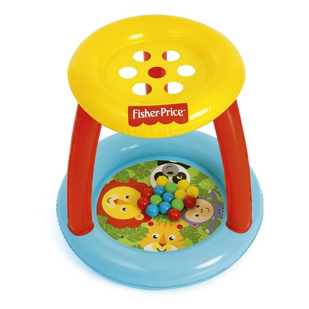 Bestway Fisher- Ball Pit - Price Play Center Animal Friends Ball Pit