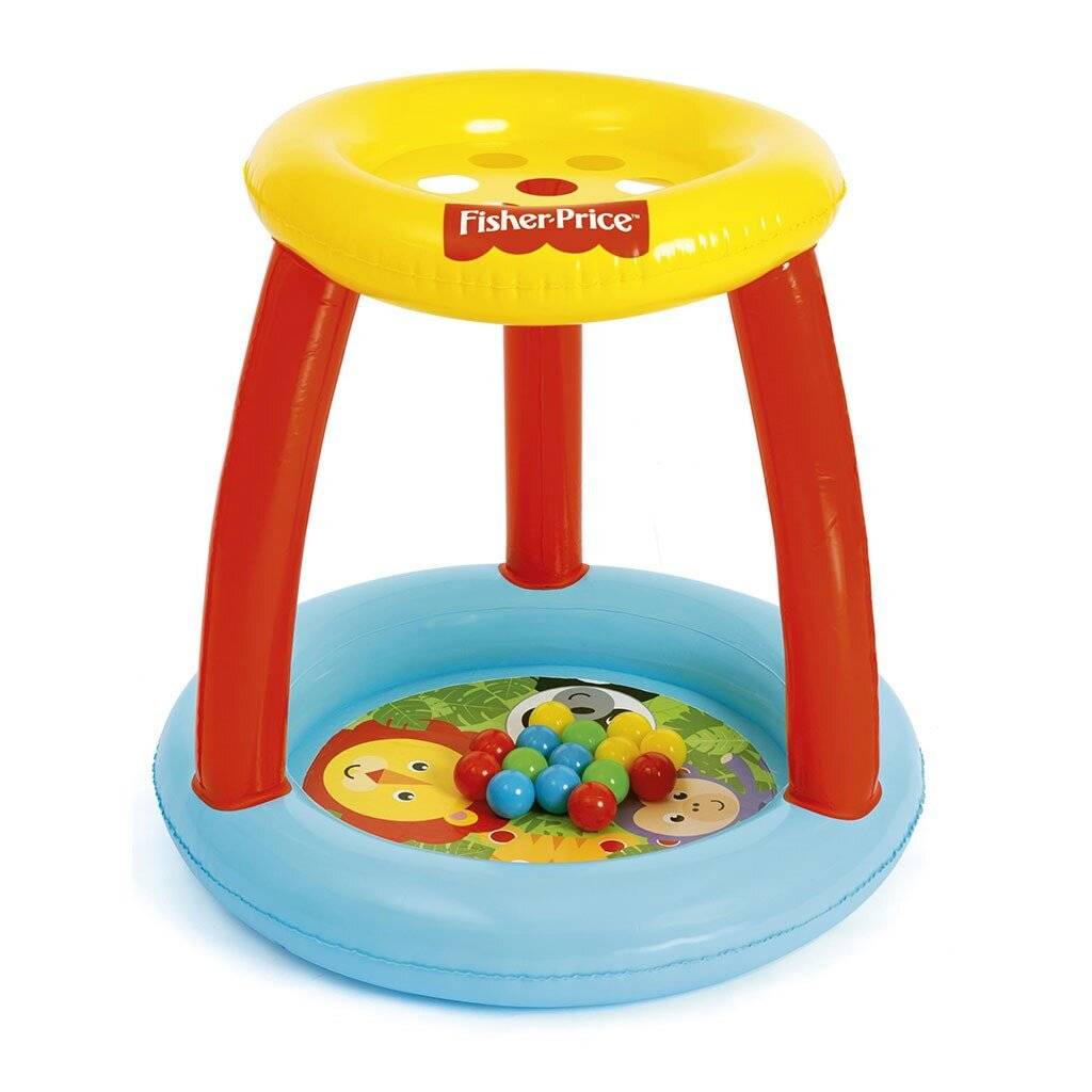 Bestway Fisher- Ball Pit - Price Play Center Animal Friends Ball Pit