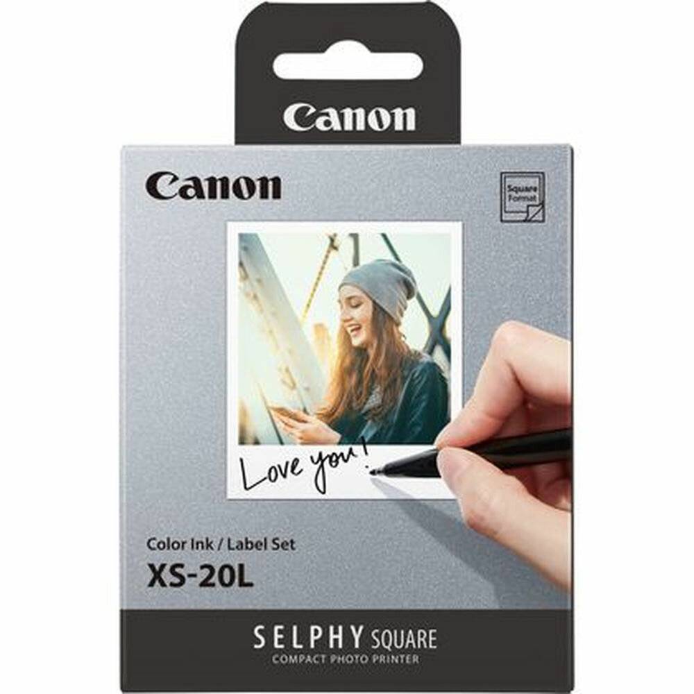 Canon Selphy Square - Ink / Paper Set - Xs-20l