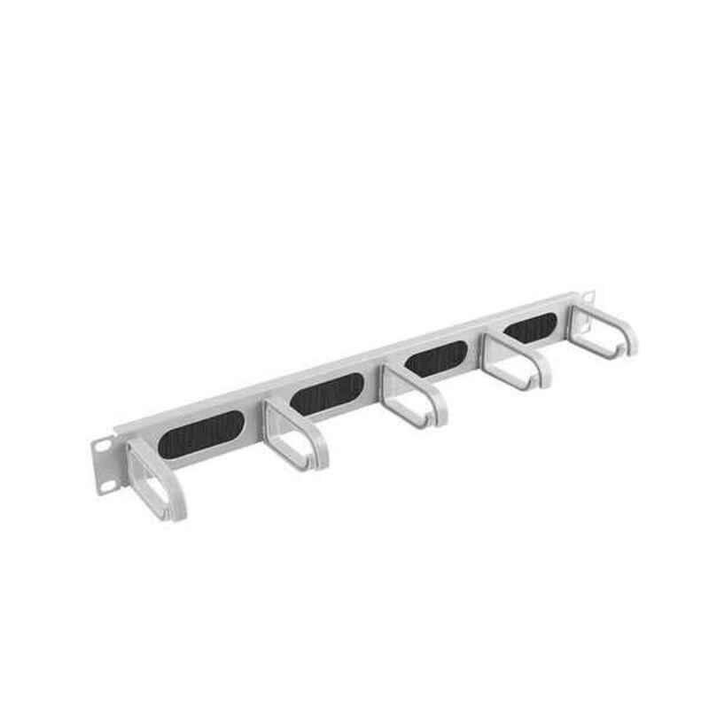 Lanberg Cable Folder 19 With Brush Panel 5 Rings - Type B 1u Gray