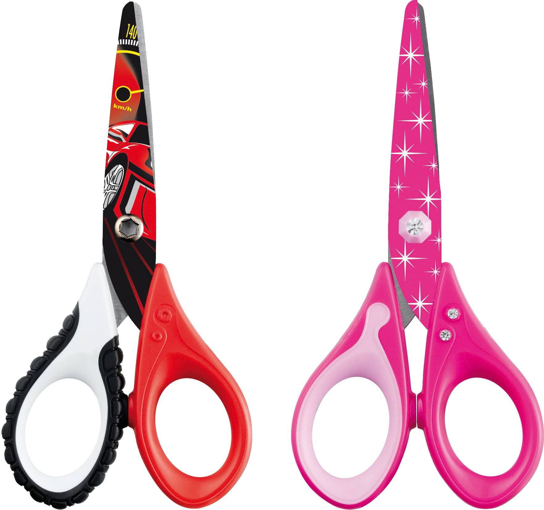 Maped 470010 - Craft Scissors Tatoo, 13 Cm, Printed Blades, Rounded Tip