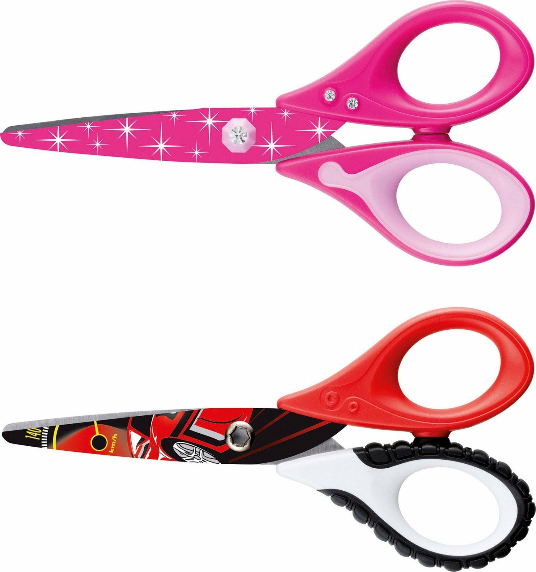 Maped 470010 - Craft Scissors Tatoo, 13 Cm, Printed Blades, Rounded Tip
