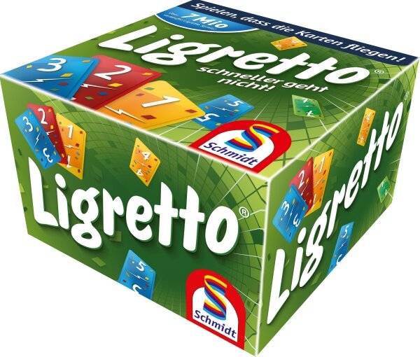Schmidt Spiele Ligretto, Kartenspiel (grÃ ¼ n)